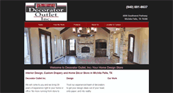 Desktop Screenshot of decoratoroutletinc.com
